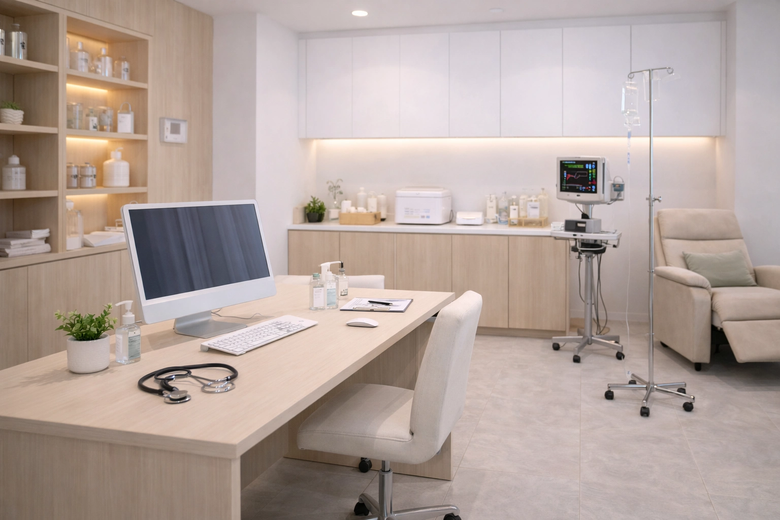 кабинет врача в клинике